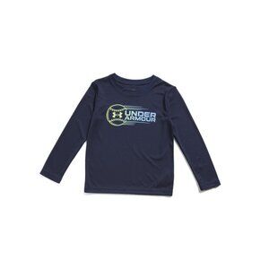 UNDER ARMOUR Blue Little Boys Tech Baseball Tee